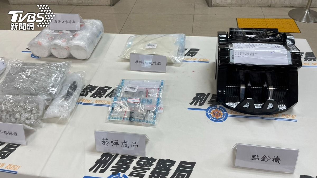 警方將針對依托咪酯麻醉菸彈強力查緝。(圖/TVBS)