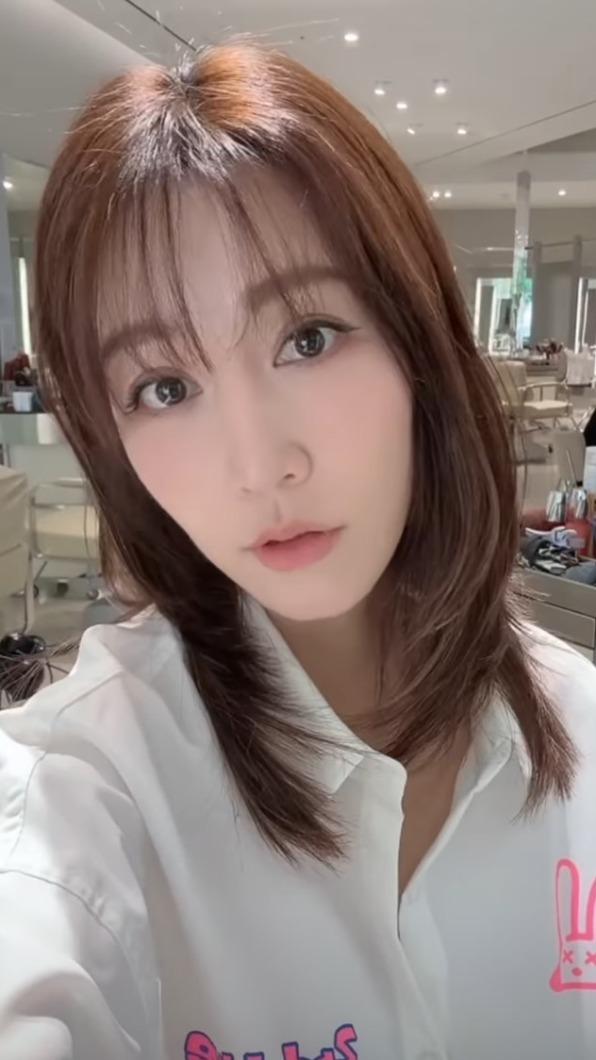 曾莞婷剪髮成果照出爐。(圖/翻攝自曾莞婷IG)