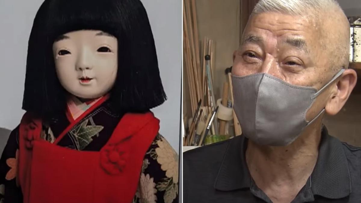 這些人偶是由有「墨田匠人」之稱的大師藤村光環所製作。(圖/翻攝自YouTube@FNNプライムオンライン)