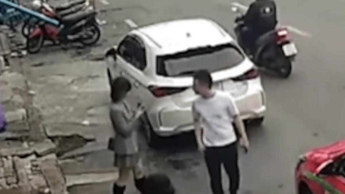嚴女疑似與馬男熟識。(圖/翻攝自 南方都市報)