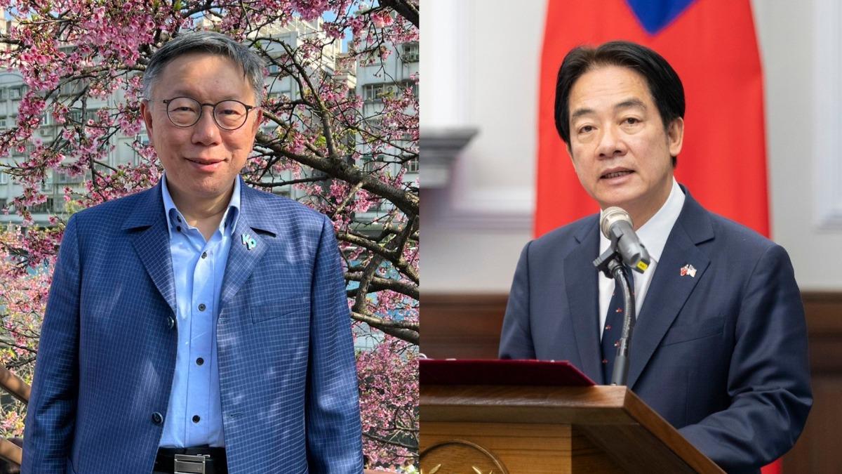 柯文哲嗆賴清德威脅在野 綠委:民眾黨上下都玻璃心