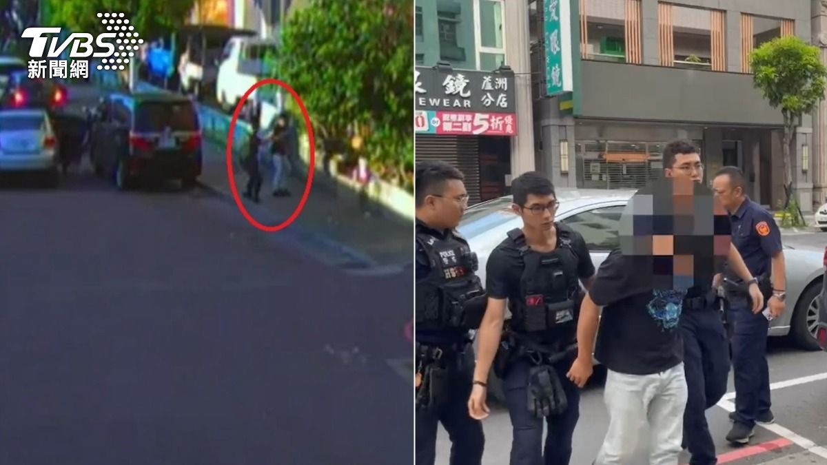警方在案發後3小時循線逮捕杜男。（圖／TVBS）