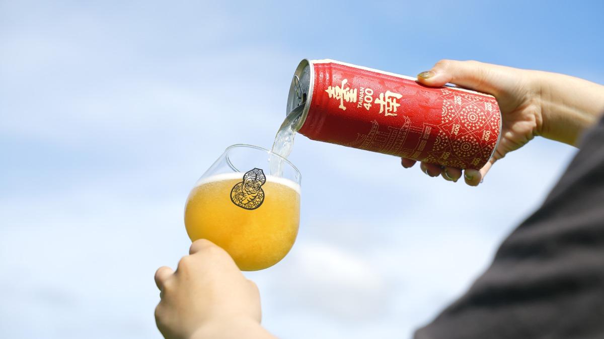 台虎「臺南400 冬瓜檸檬啤酒」。（圖／業者提供）