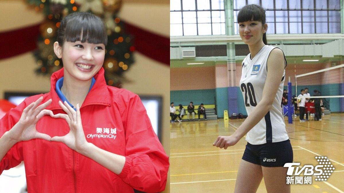 莎賓娜（Sabina Altynbekova）擁有「世界第一排球美少女」的美稱。  （圖／達志影像美聯社）
