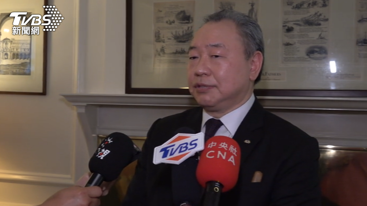 駐美代表俞大㵢。（圖／TVBS）