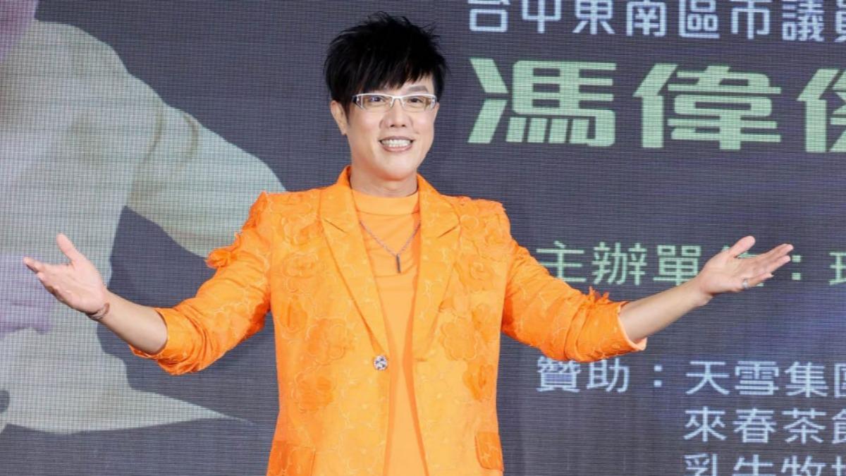 馮偉傑曾為了開唱背負500萬債務,如今開心表示已全數還清。(圖/瑞揚創意提供)