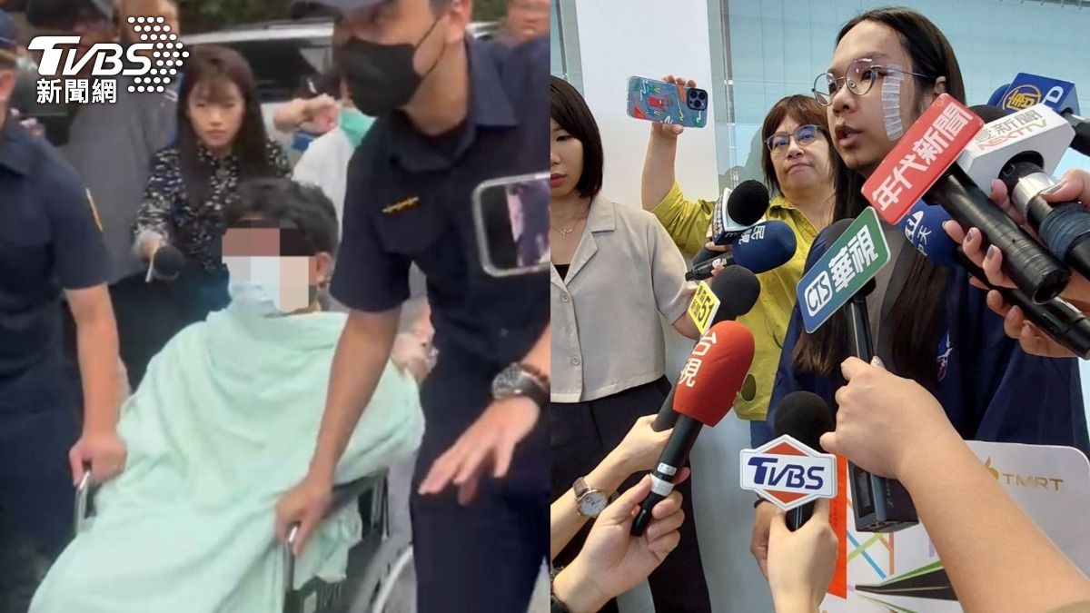 中捷砍人嫌後悔了！痛哭道歉喊「不是好東西」　長髮哥曝最新傷勢