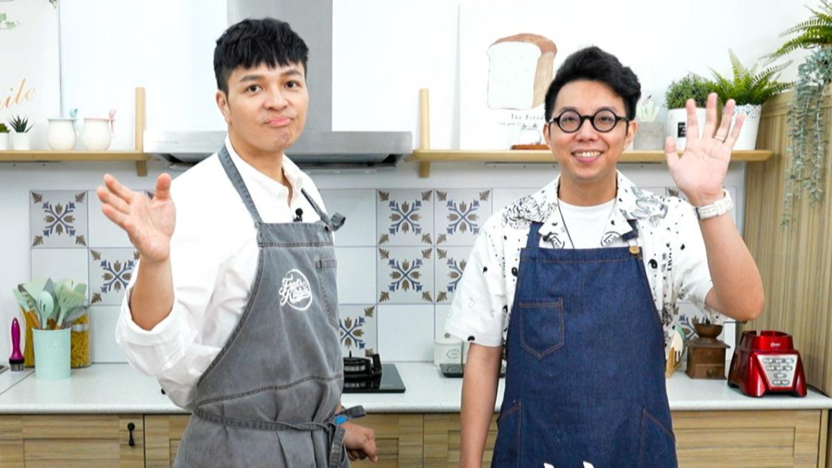 廚佛瑞德Fred邀請到命理師簡少年來下廚。(圖/全聯提供)