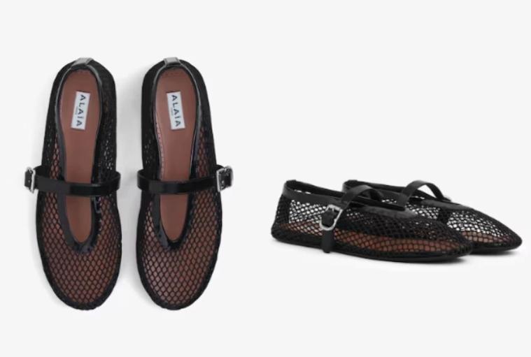 2024話題鞋款二、Alaïa漁網鞋（圖／Alaïa）