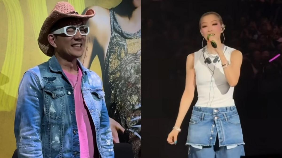 《麼麼茶》CP合體!任賢齊突襲鄭秀文演唱會 一開口狂被吐槽