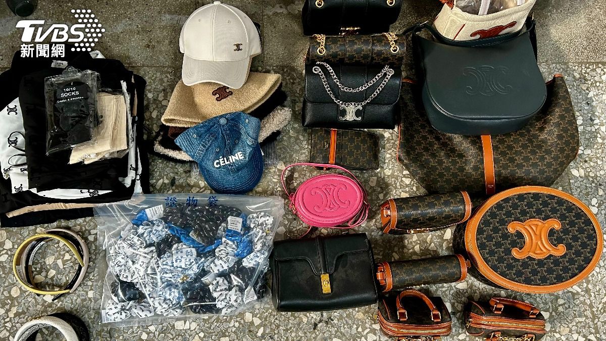 高仿假包以市價1折售出。(圖/TVBS)