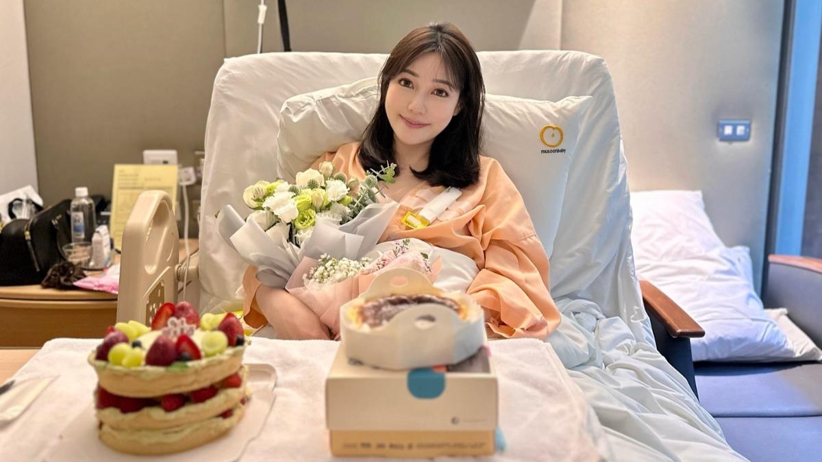 美女主播生日喜迎愛女!「同天生日」天注定 甜喊:謝謝妳選擇我