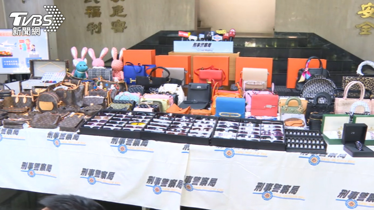 大陸進口5千件假貨 2手品牌業者便宜賣遭逮