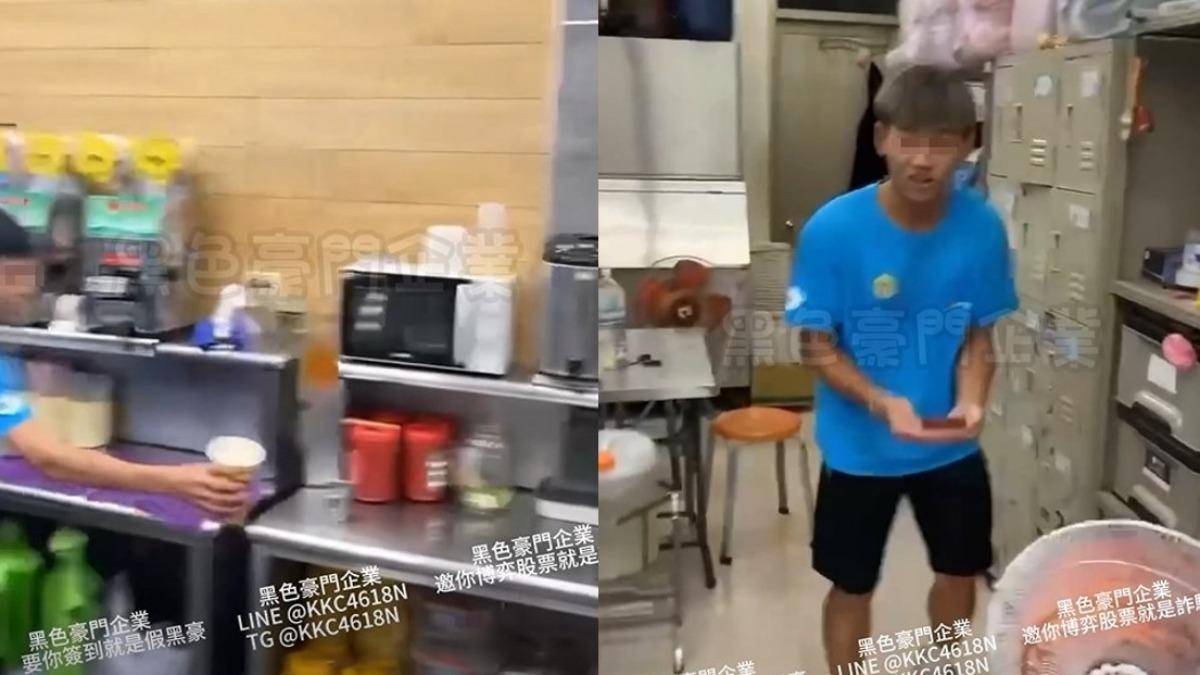 可不可翻版?清心福全成馬戲團 店員「手捧茶凍」大玩拋接
