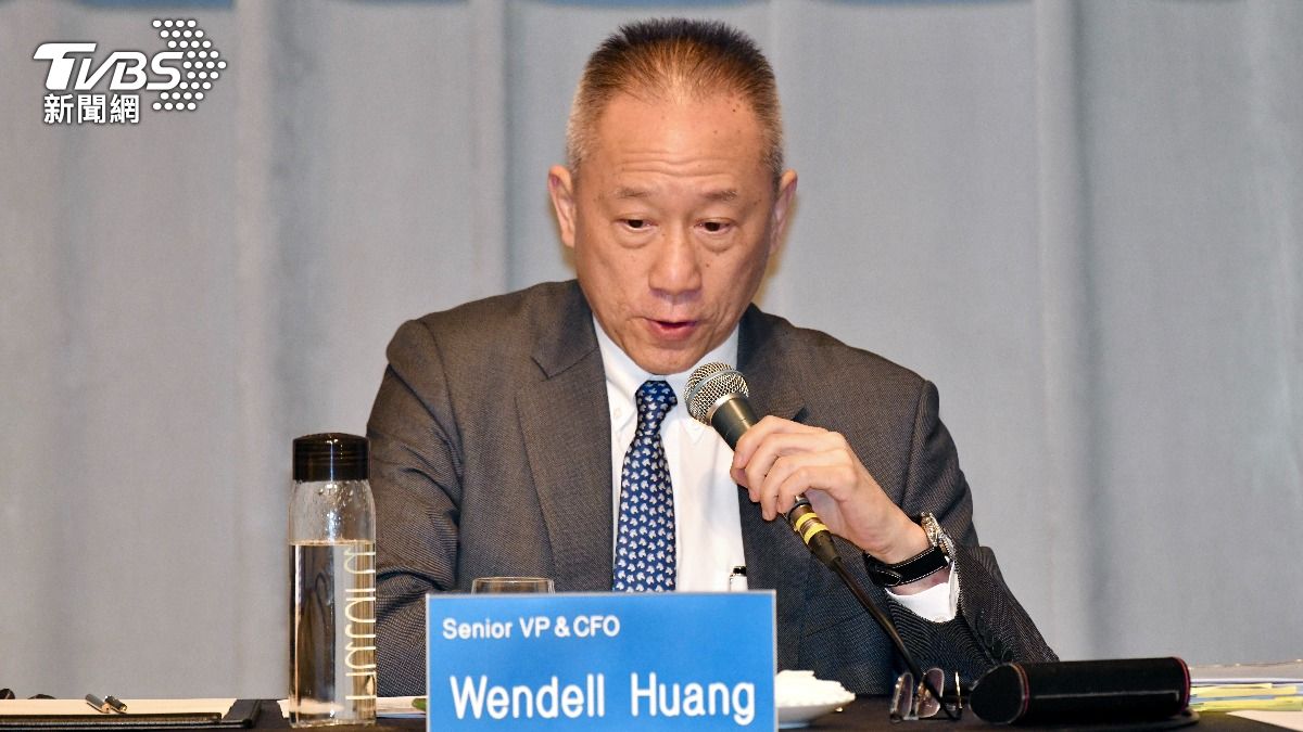 台積電財務長黃仁昭兼發言人。（圖／胡瑞麒攝）
