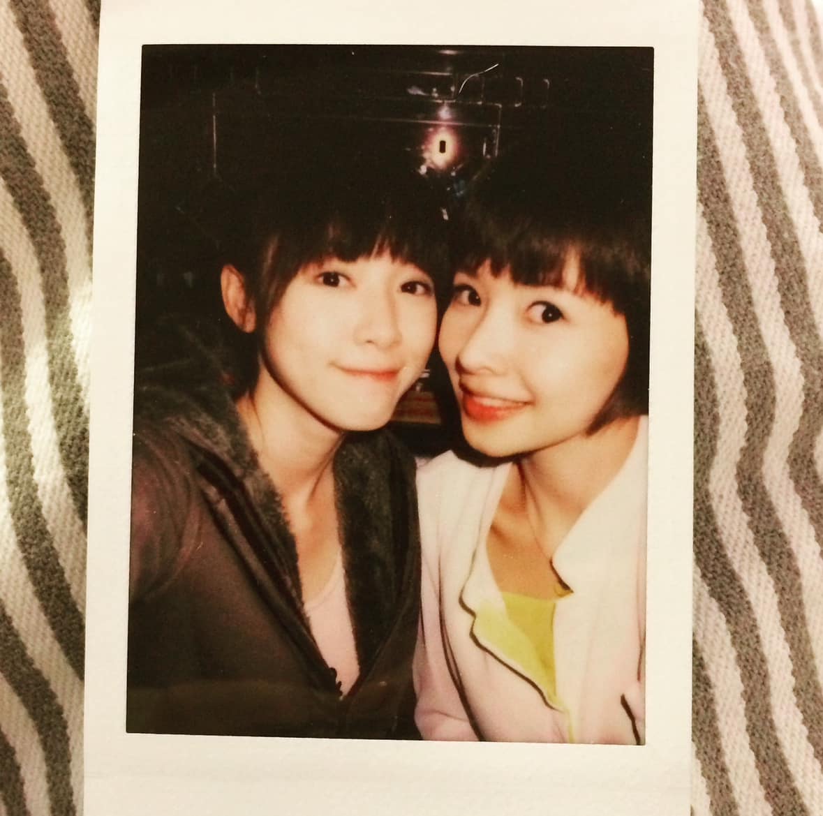 吳婉君分享兩人的合照。（圖／翻攝自吳婉君臉書）