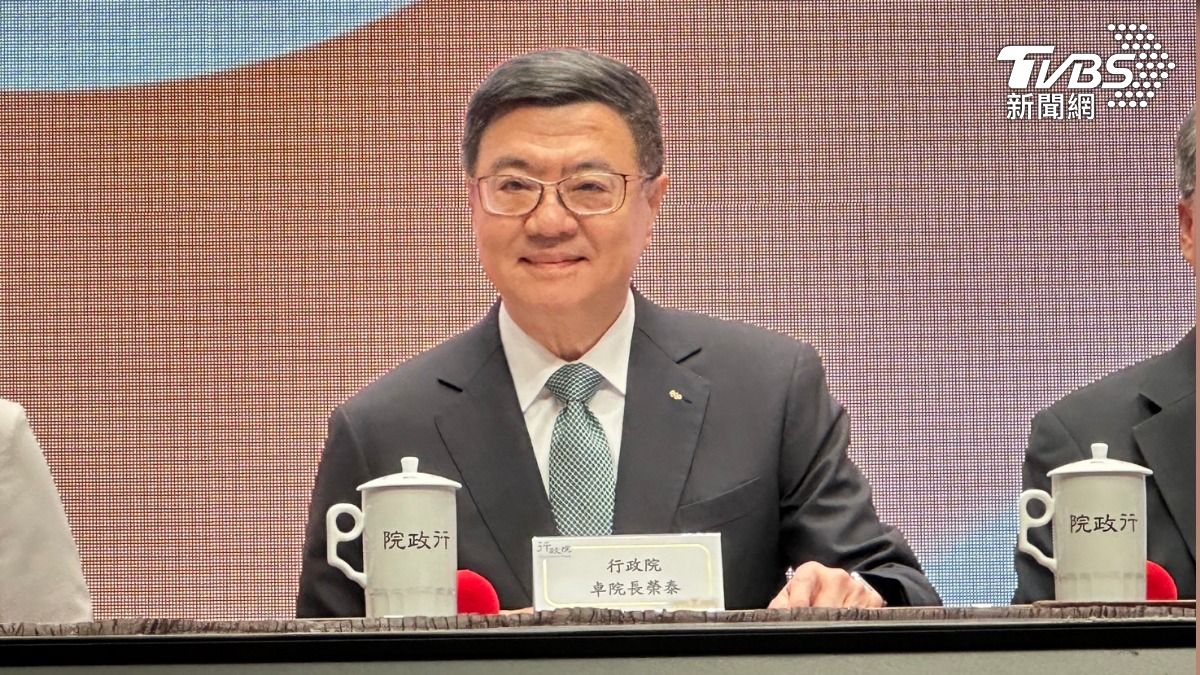 行政院長卓榮泰。(圖/潘袁詩羽攝)