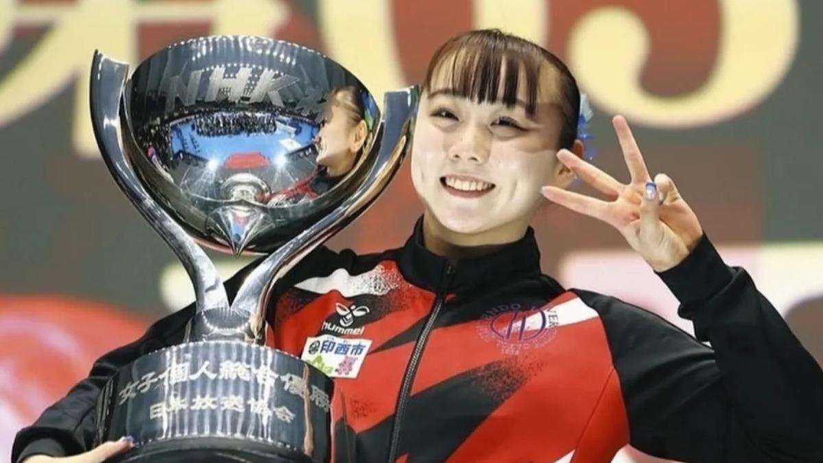 宮田笙子年僅19歲,已被視為王牌選手。(圖/翻攝自宮田笙子IG)