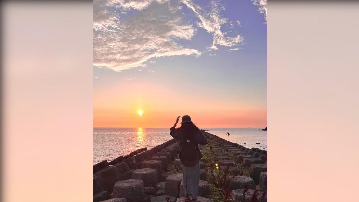 柯佳嬿曬夕陽照感性發文!網揪「1句話」藏彩蛋告白坤達:想老公了
