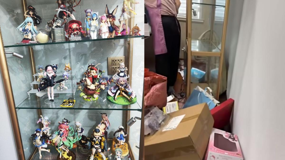 模型慘遭「五馬分屍」!陸妻不滿愛好聯合雙方父母狂砸 他站一旁心碎