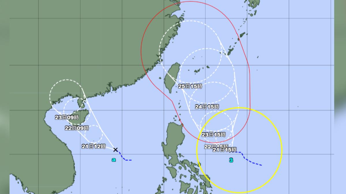 天氣/日本氣象廳:大型颱風凱米生成 最新預測「這天」最靠北台灣