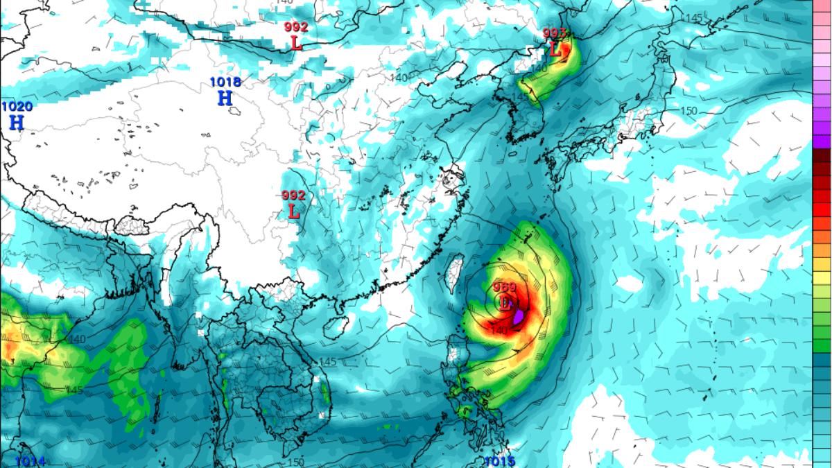 天氣/輕颱凱米不排除西偏直接侵台 專家曝下週海、陸警時間
