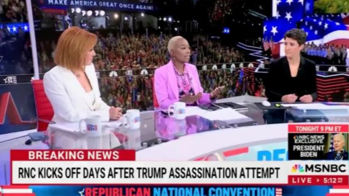 MSNBC主持人靠大螢幕「假裝在新聞現場」　CNN主播狠酸