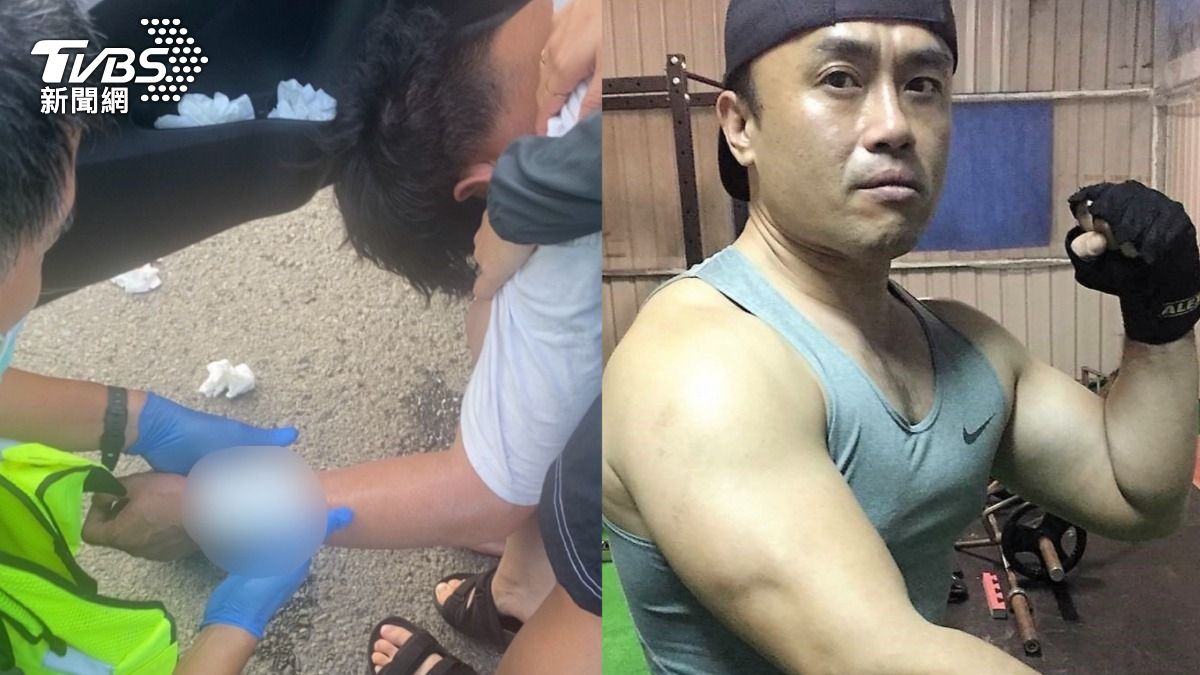 失戀男喝酒看海!衝台中港自殘釀驚魂 51歲肌肉猛警出手了