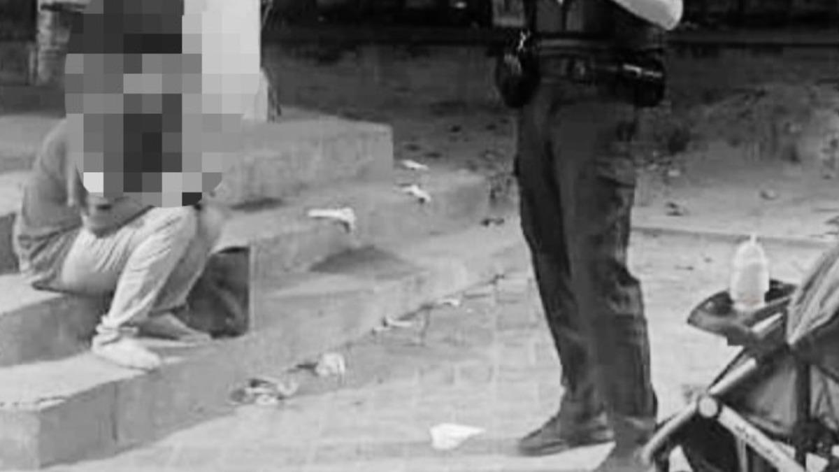 警方獲報後立即通報社會處。（圖／民眾提供）