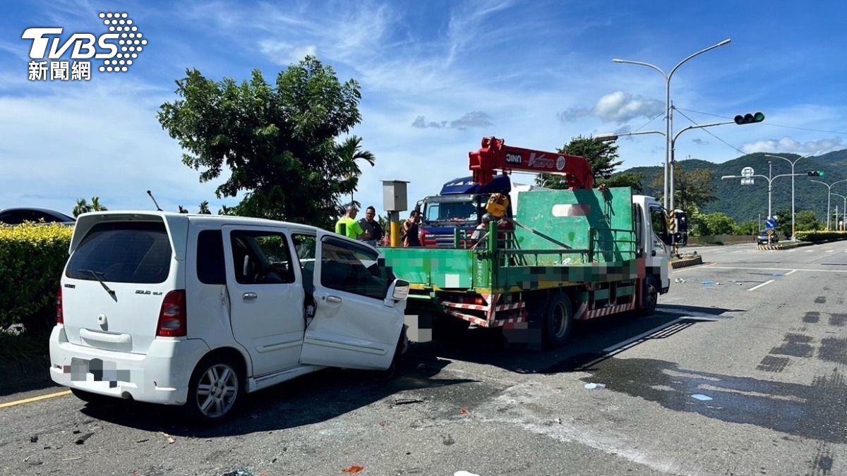 台東死亡車禍!81歲駕駛「突追撞大貨車」傷重身亡