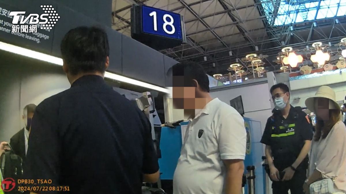 玩笑開過頭!桃機旅客自爆「行李裝手榴彈」 當場被逮恐罰百萬