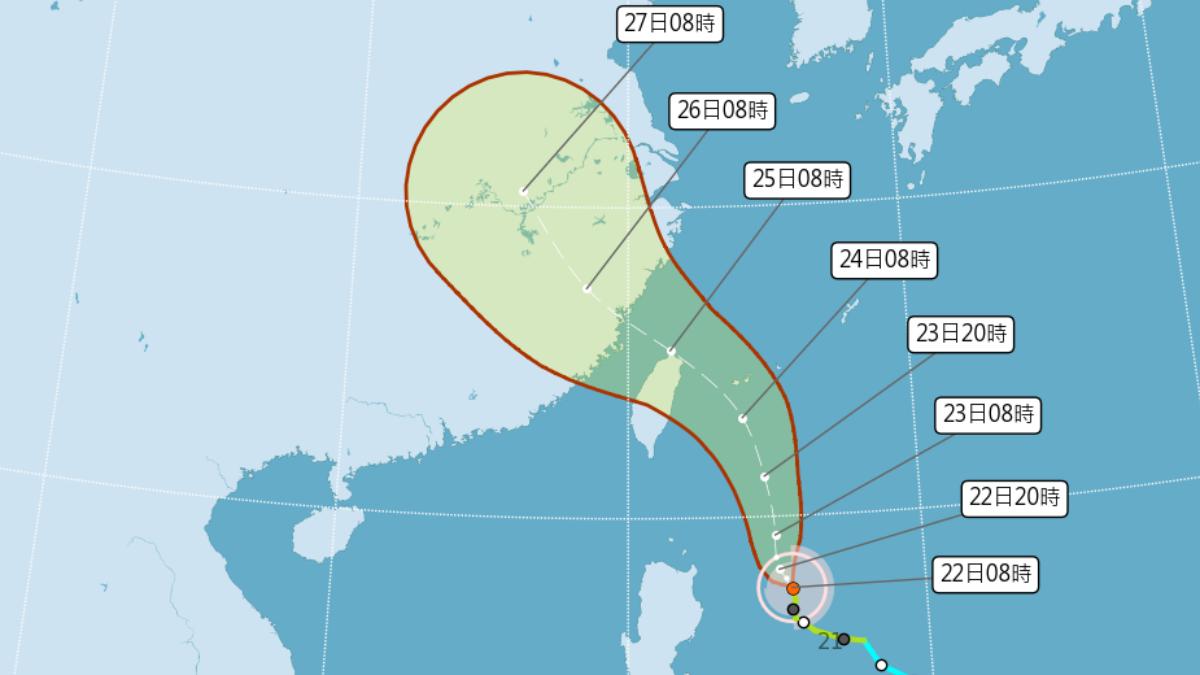 天氣／凱米路徑又西修！「恐成西北颱」登陸機會大增　估這時掠過北台