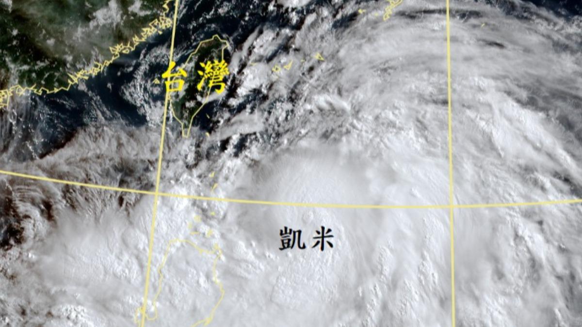 天氣/凱米「剋星」減弱了!1變化發生 鄭明典:觸陸前再增強