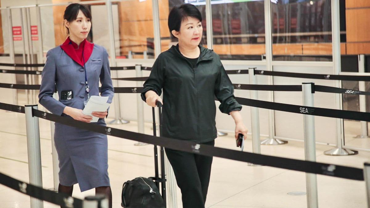 盧秀燕訪美「10天→不到10hrs」急返台 他激讚:創台新紀錄