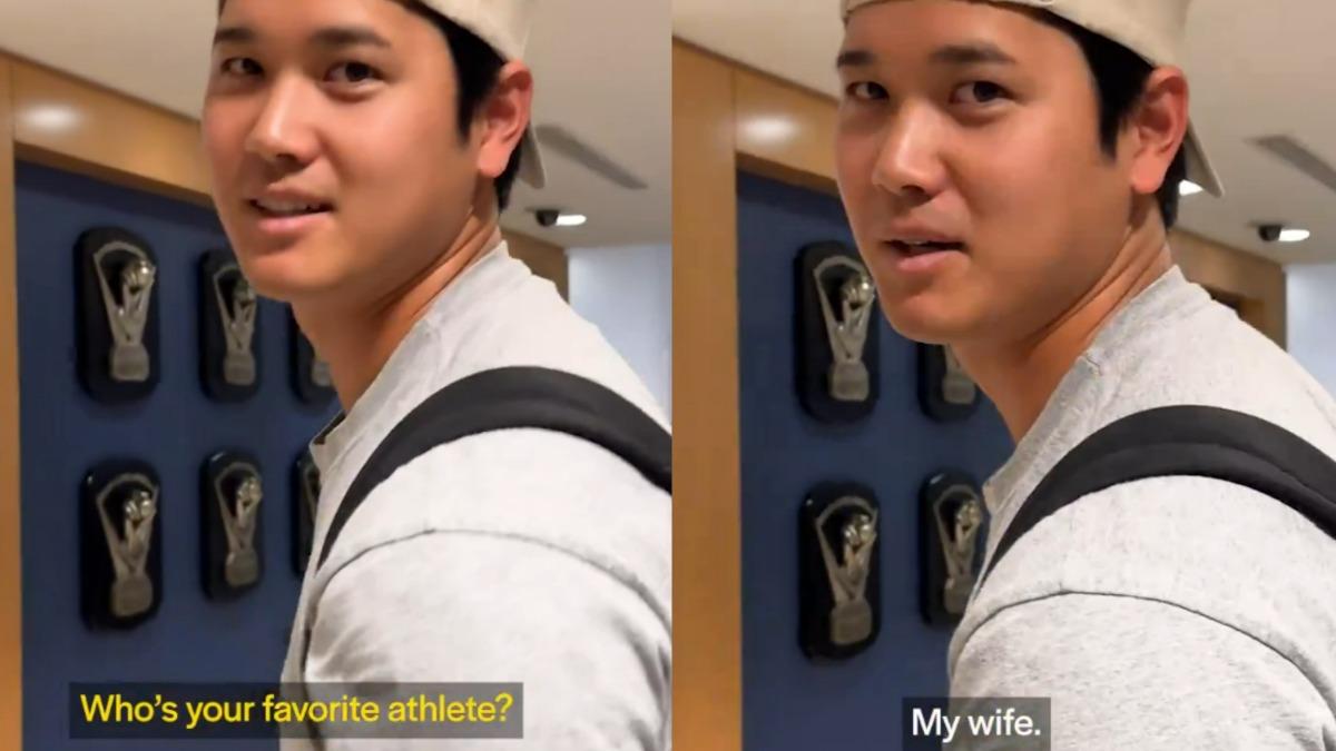 太閃!道奇調查最愛女運動員 大谷翔平秒答「My Wife」