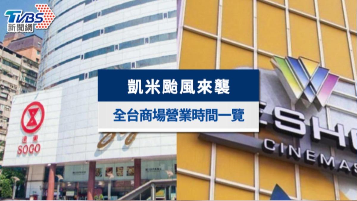 颱風百貨公司、電影院有開嗎?全台商場營業時間、活動異動一覽