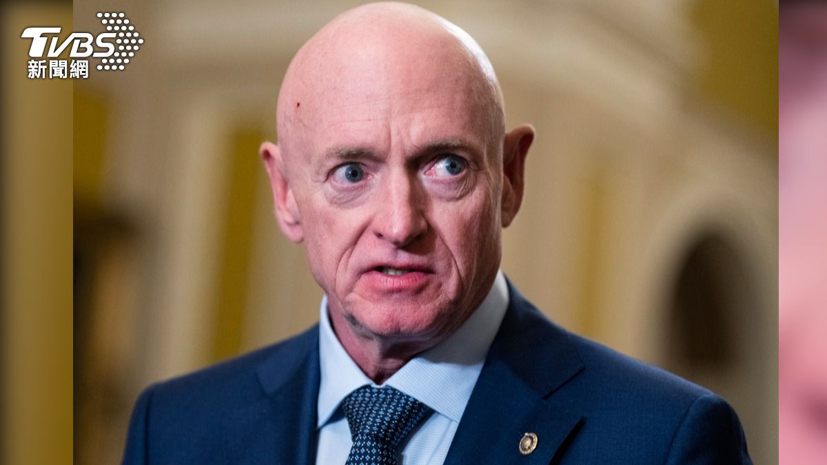 亞利桑納州參議員凱利(Mark Kelly) 。(圖/達志影像美聯社)