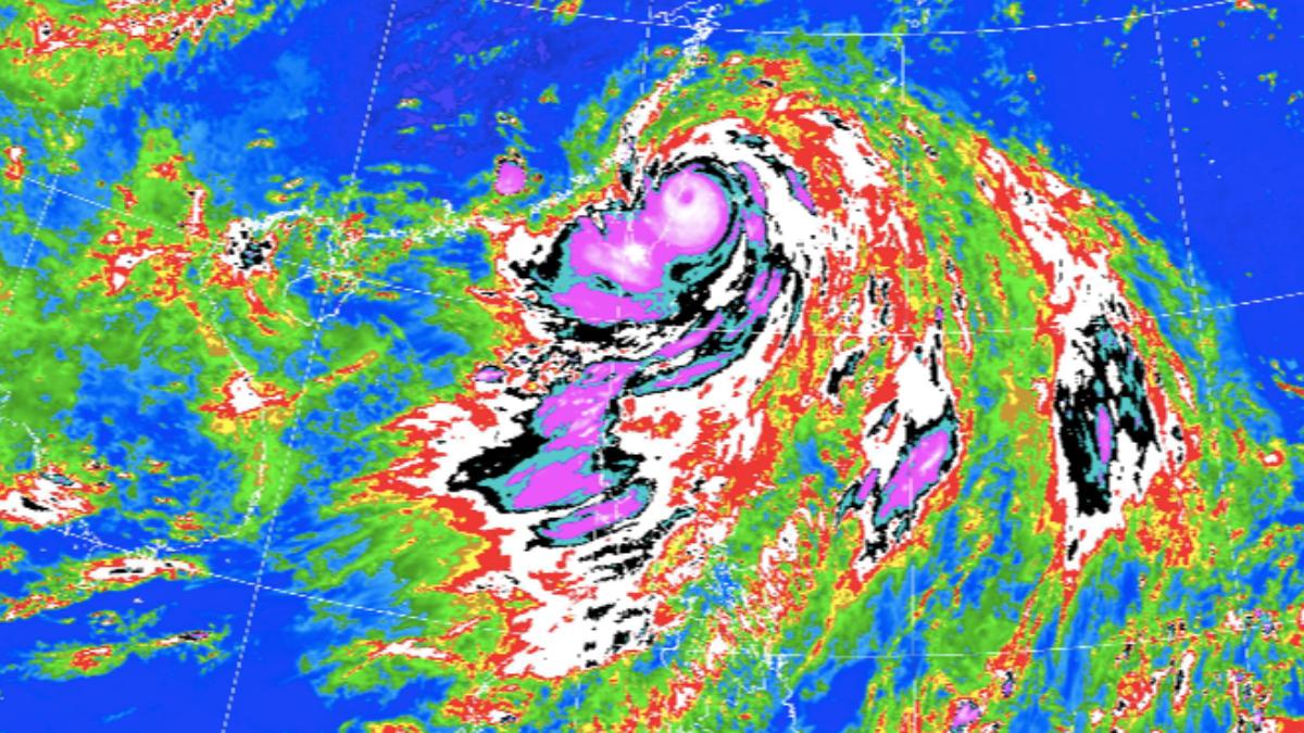 凱米颱風/出現「雙眼牆」增強速度快 今深夜宜花登陸留意大豪雨