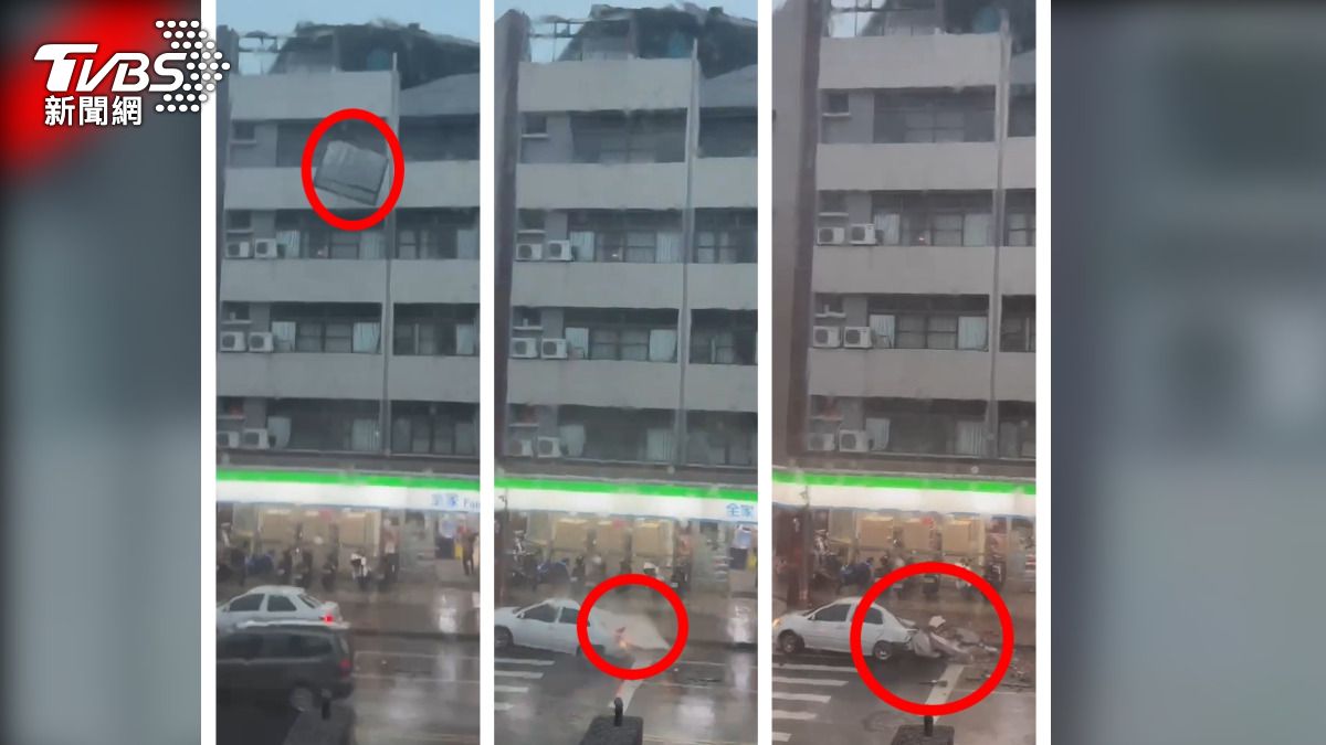 颱風天花蓮磚牆砸車害死護理師!「凶器」確認是違建