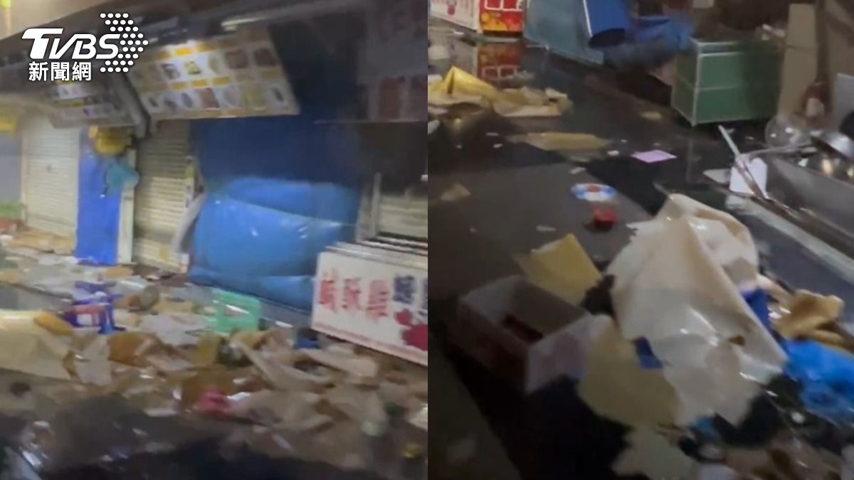 東大門夜市。(圖/TVBS)
