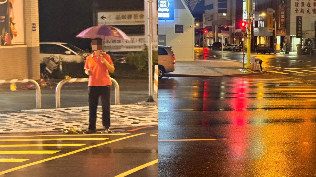 凱米颱風/暴風雨炸花蓮!深夜撿垃圾畫面曝 里長夫妻挨轟「作秀」
