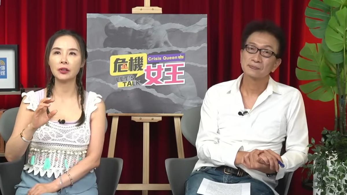 許聖梅找來製作人凌志文佐證,當初秦偉錄影爆靈異事件。(圖/翻攝自哏傳媒YouTube)
