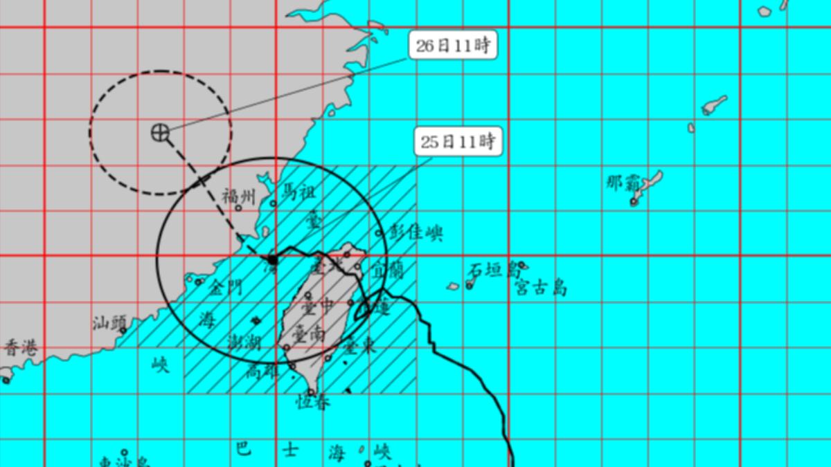 凱米颱風/國家警報響!大雷雨狂轟南台灣 中南部慎防超大豪雨