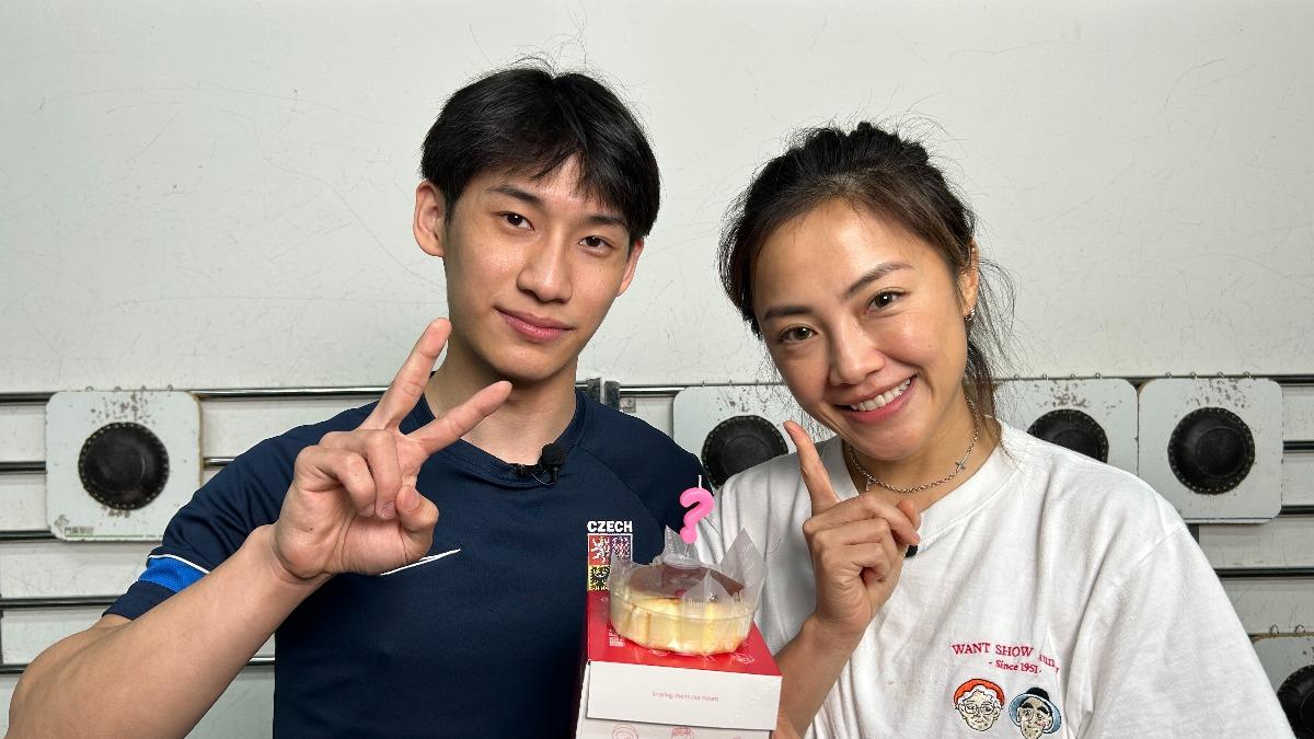 陳弈通生日願望奧運奪金。(圖/NOWnews 今日新聞《奧運Now英雄》提供)
