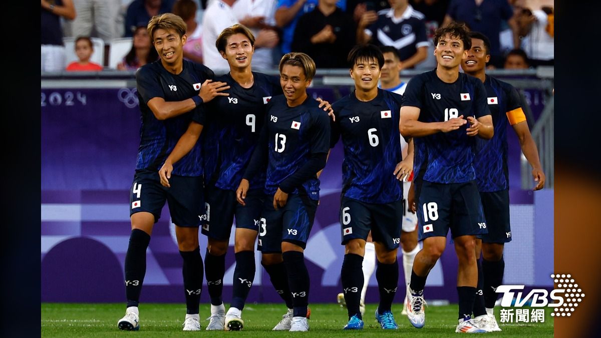巴黎奧運/日本男足5:0踢爆巴拉圭 Y-3隊服超吸睛網讚「帥翻想買」