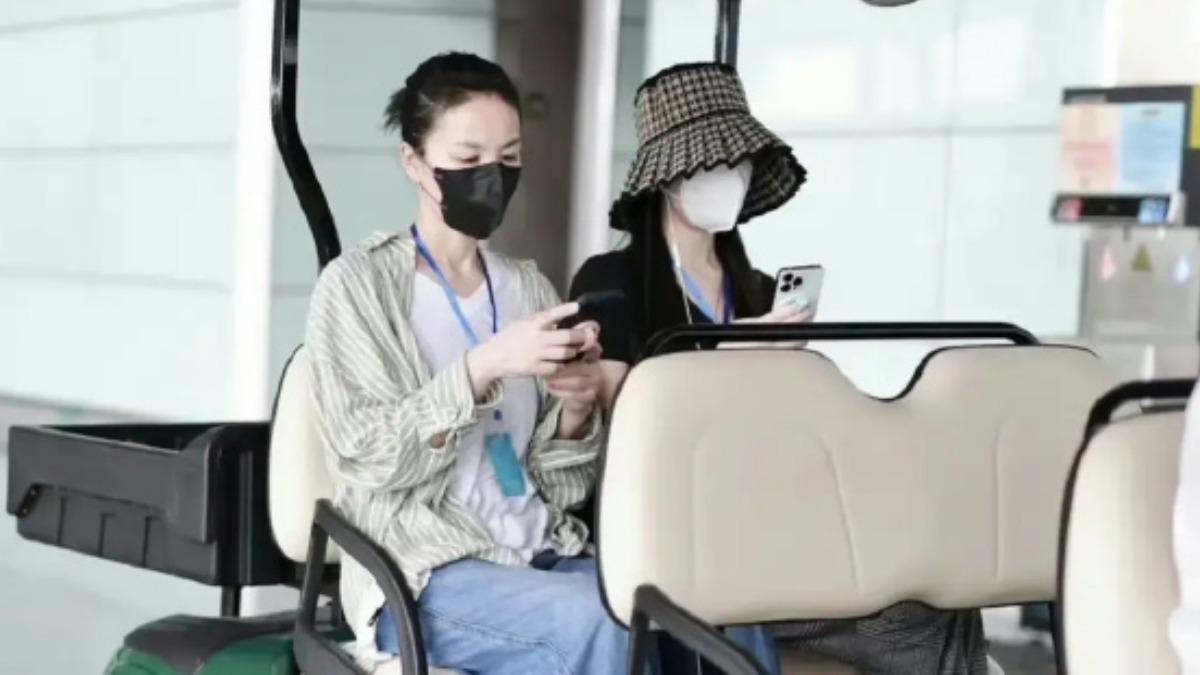 捕獲野生王菲!揪愛女躲凱米急返北京 李嫣手術照外流近況曝