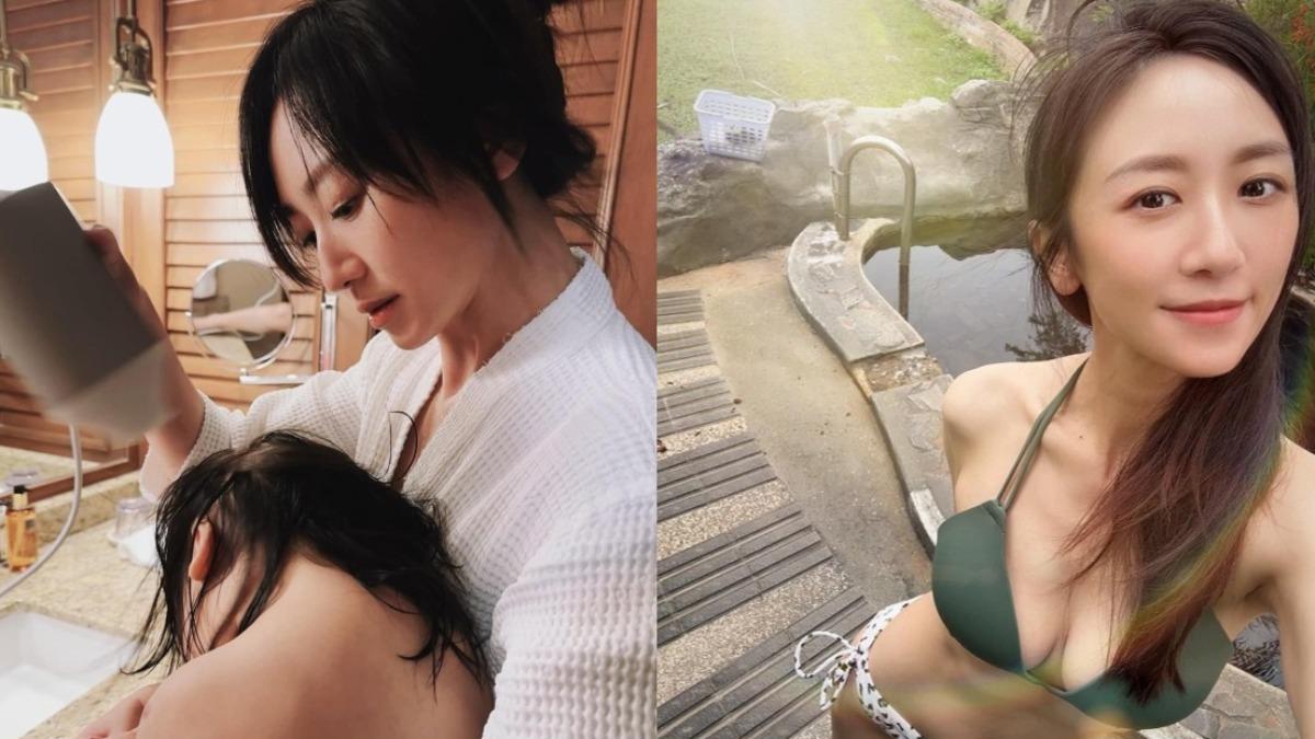 育有一女的蔡允潔,常在社群分享生活點滴。(圖/翻攝自蔡允潔臉書粉專)