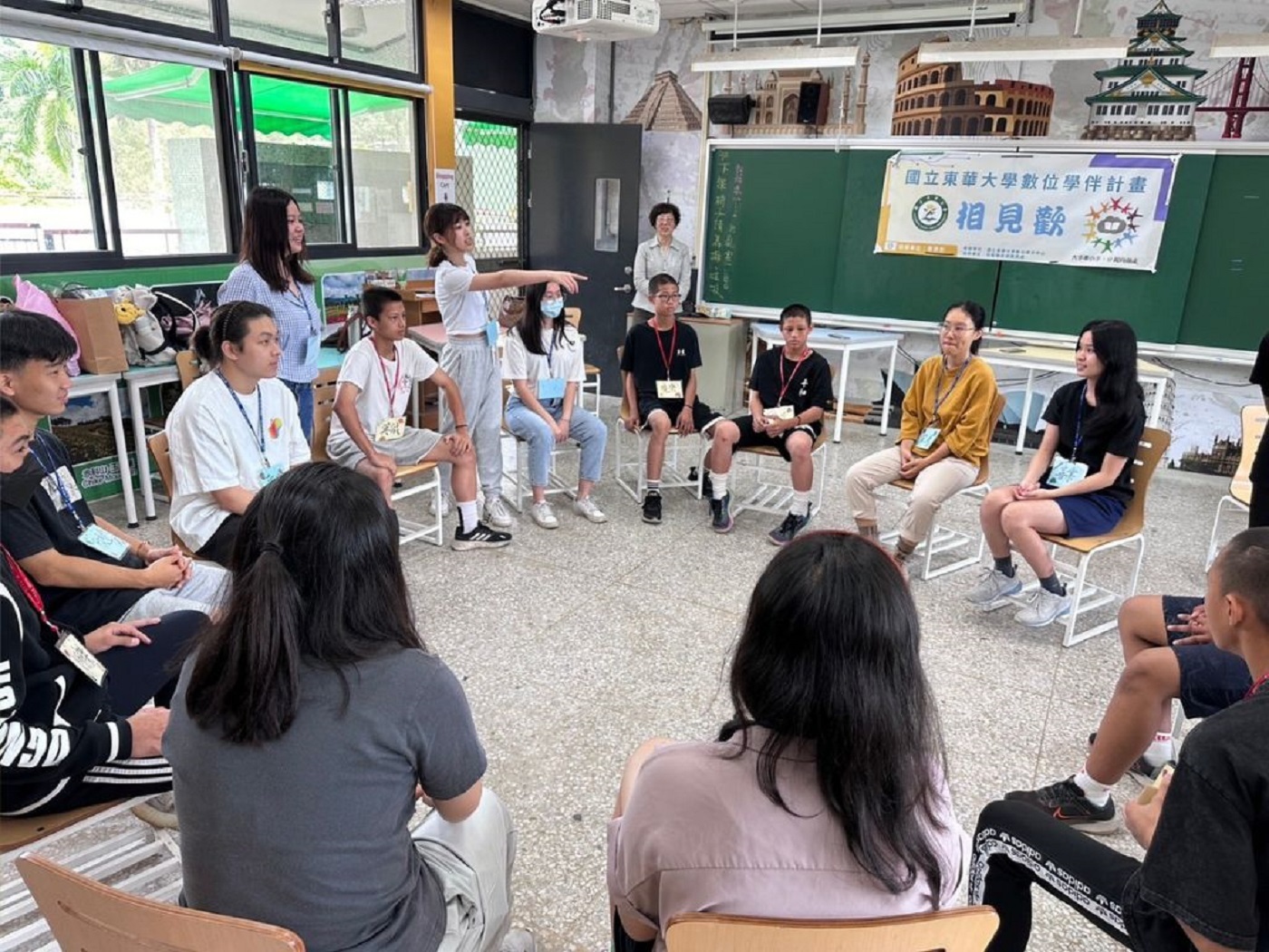 大學生與偏鄉學童當數位學伴 花蓮地震後也維持