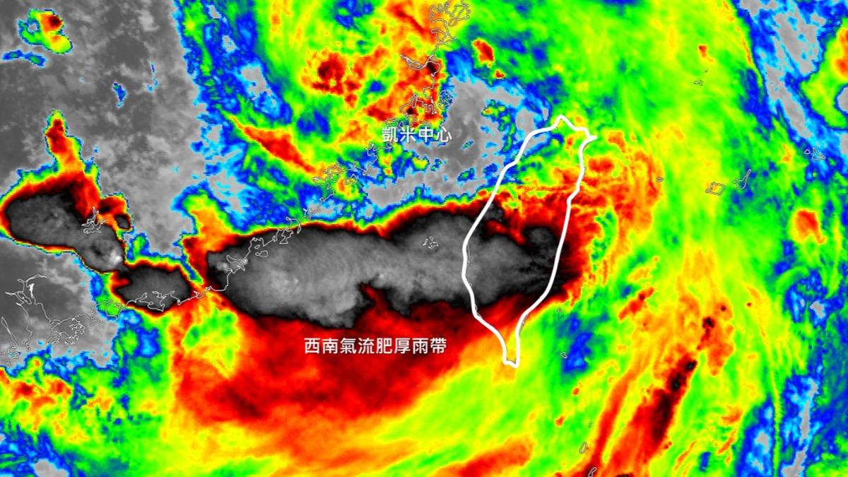 颱風尾發威!豪雨今續炸中南部 專家急籲慎防「壓垮駱駝最後稻草」