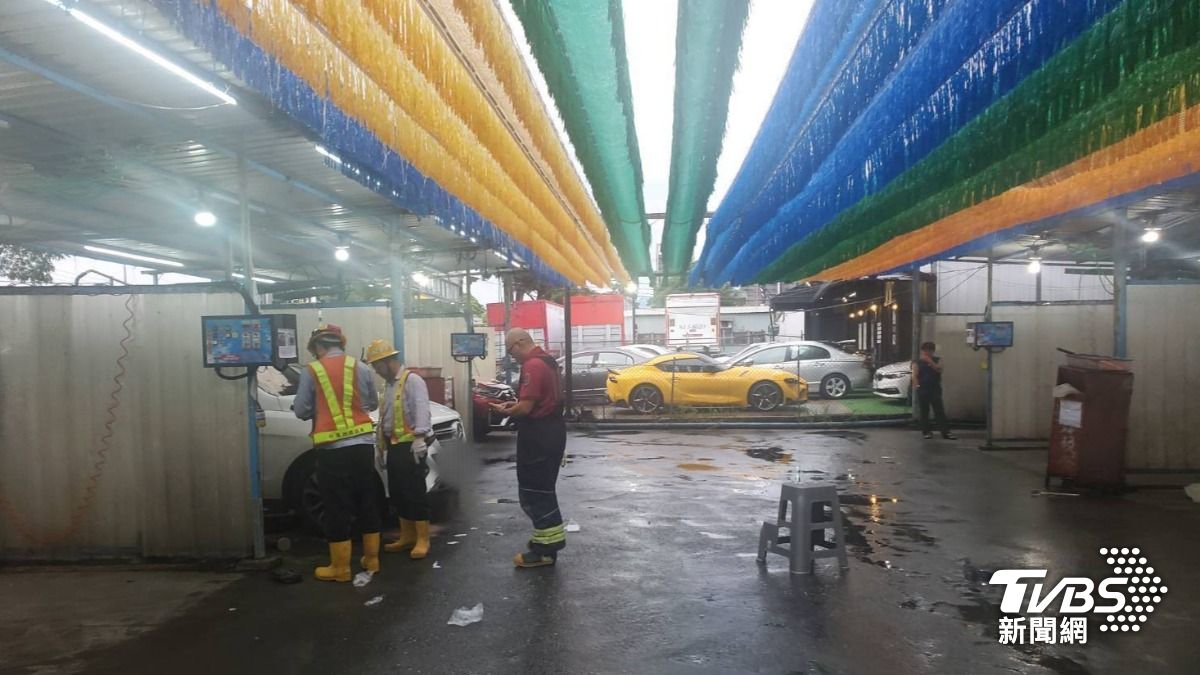 颱風天洗車釀慘劇!桃園男疑觸電 詭異倒地送醫亡